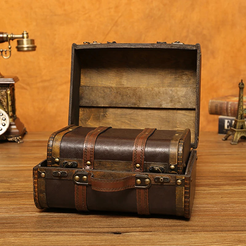 Old style Wooden Storage Box